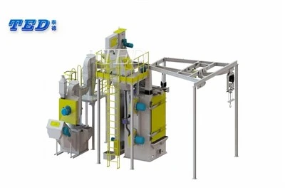 Hanger Hook Type Shot Blasting Machine